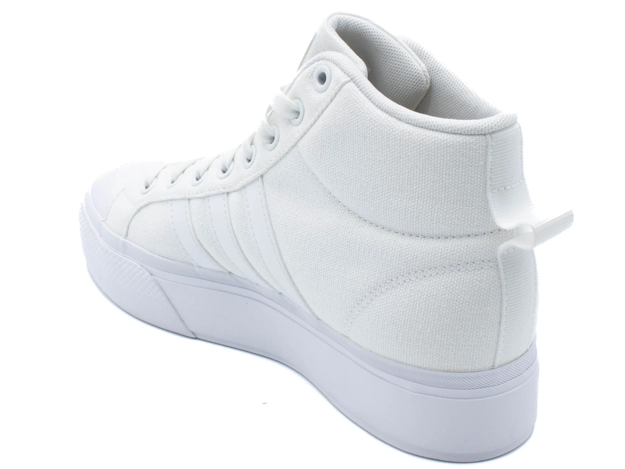Athletic|ADIDAS Bravada .0 Mid Platform Trainers WHITE