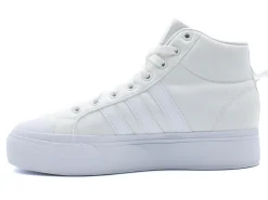 Athletic|ADIDAS Bravada .0 Mid Platform Trainers WHITE