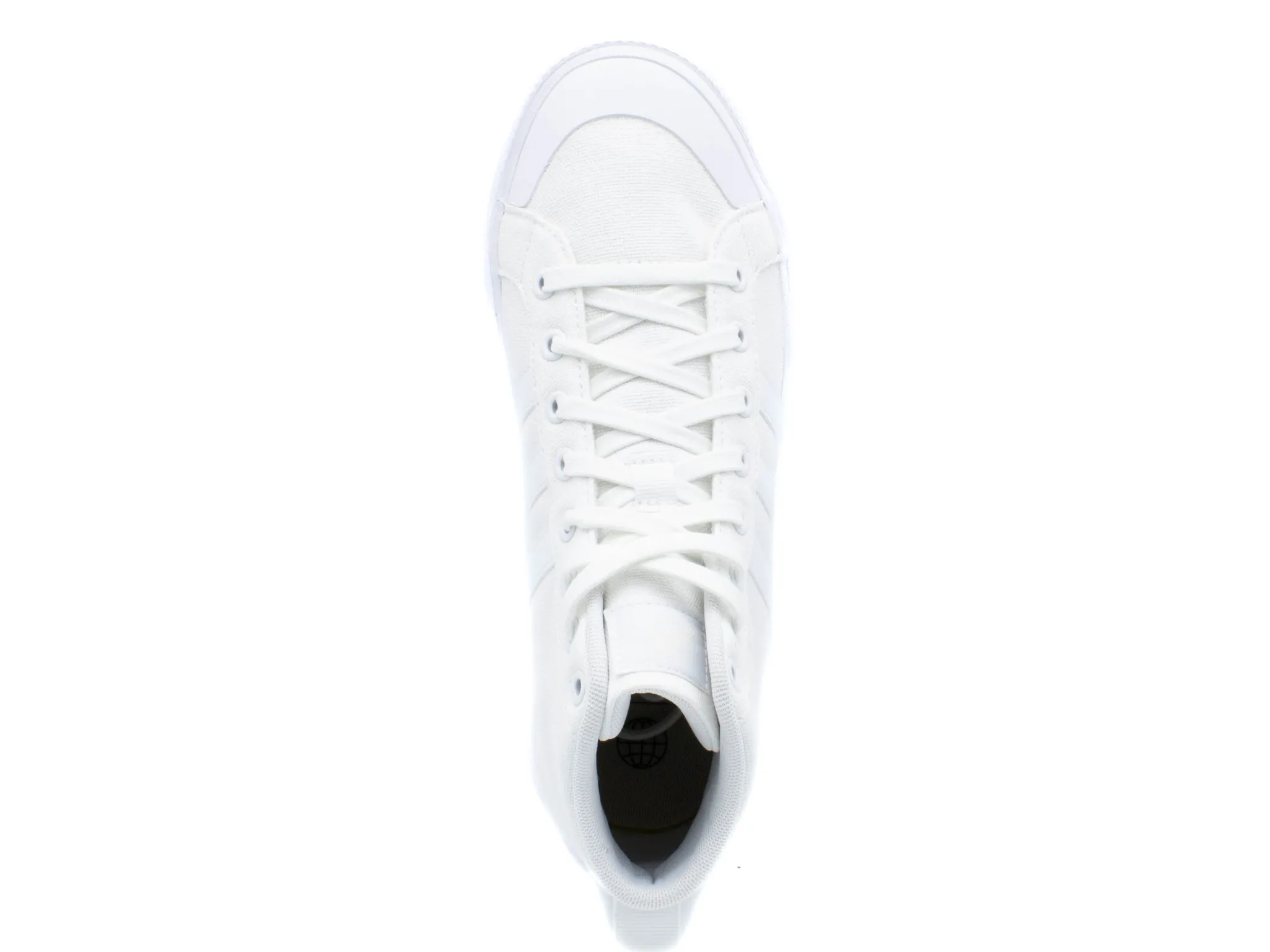 Athletic|ADIDAS Bravada .0 Mid Platform Trainers WHITE