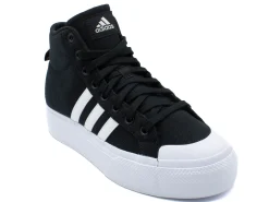 Athletic|ADIDAS Bravada .0 Mid Platform Trainers BKWHT