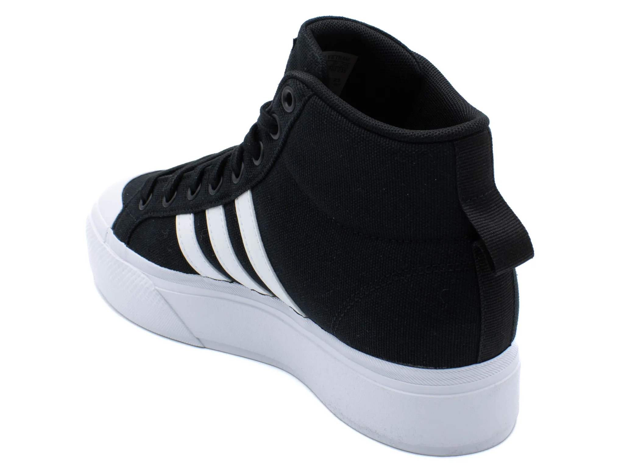 Athletic|ADIDAS Bravada .0 Mid Platform Trainers BKWHT