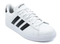 Athletic|ADIDAS Girls Grand Court WHITE
