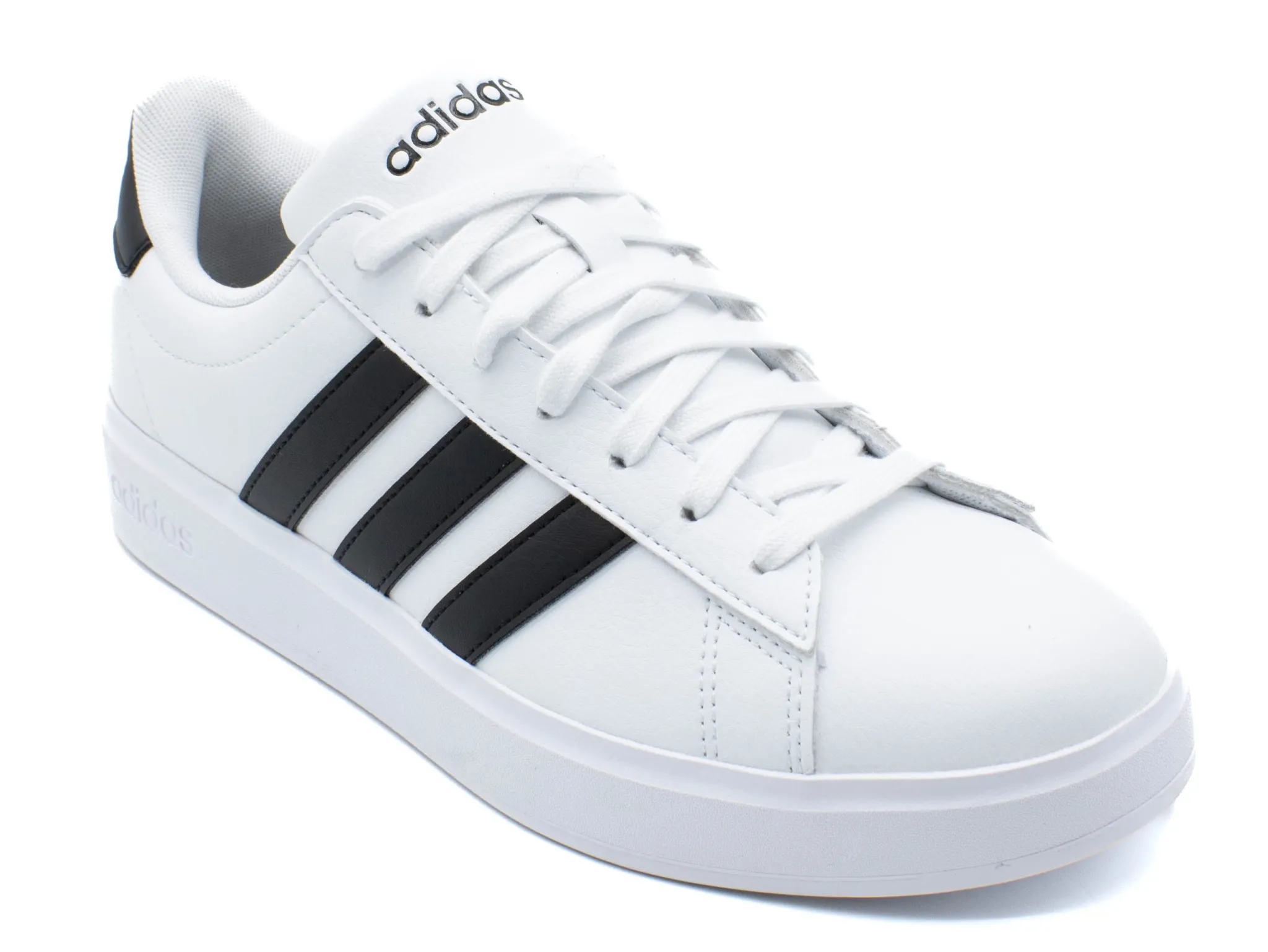 Athletic|ADIDAS Girls Grand Court WHITE
