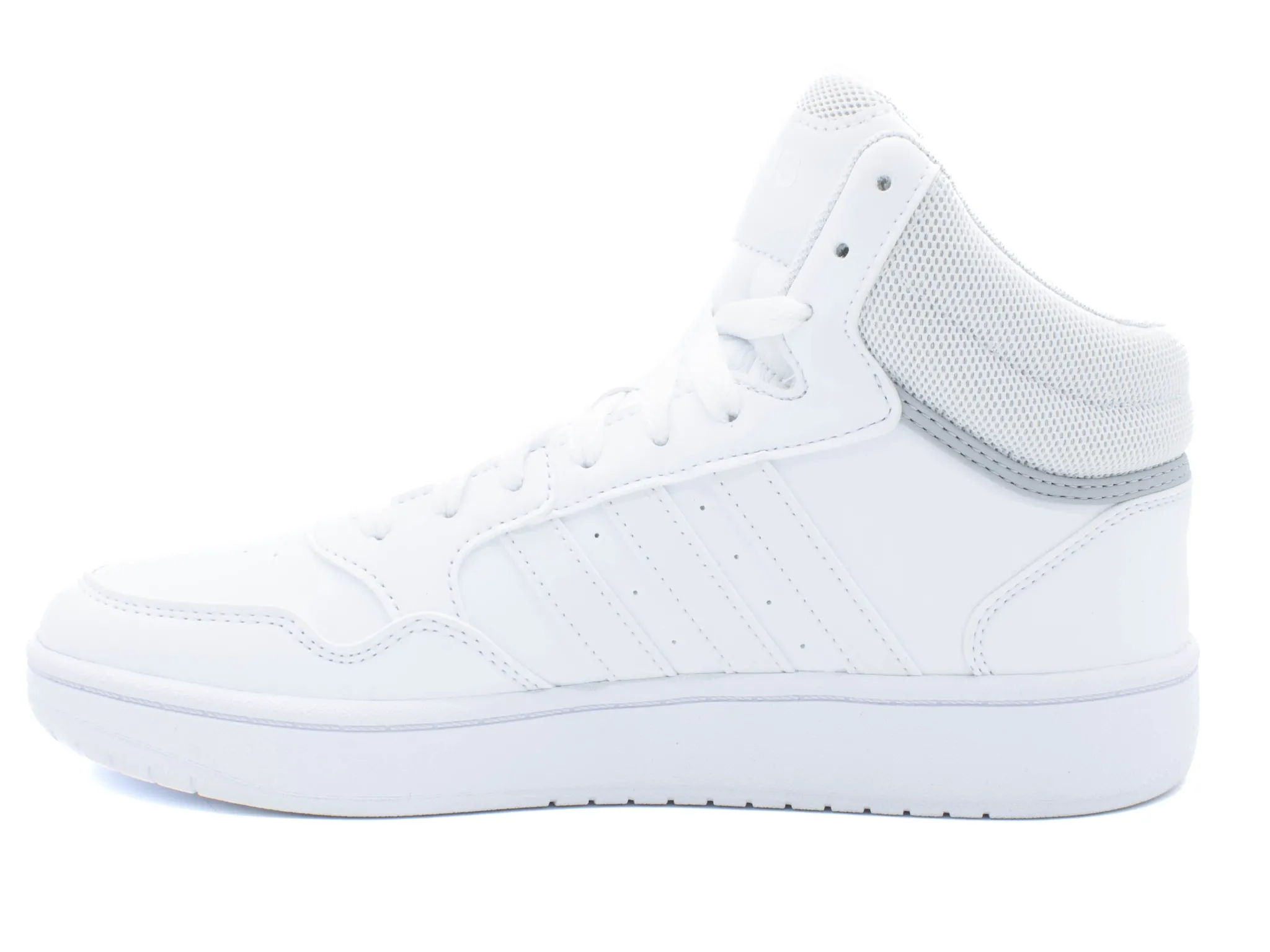 Athletic|ADIDAS Kids Hoops Mid .0 WHITE