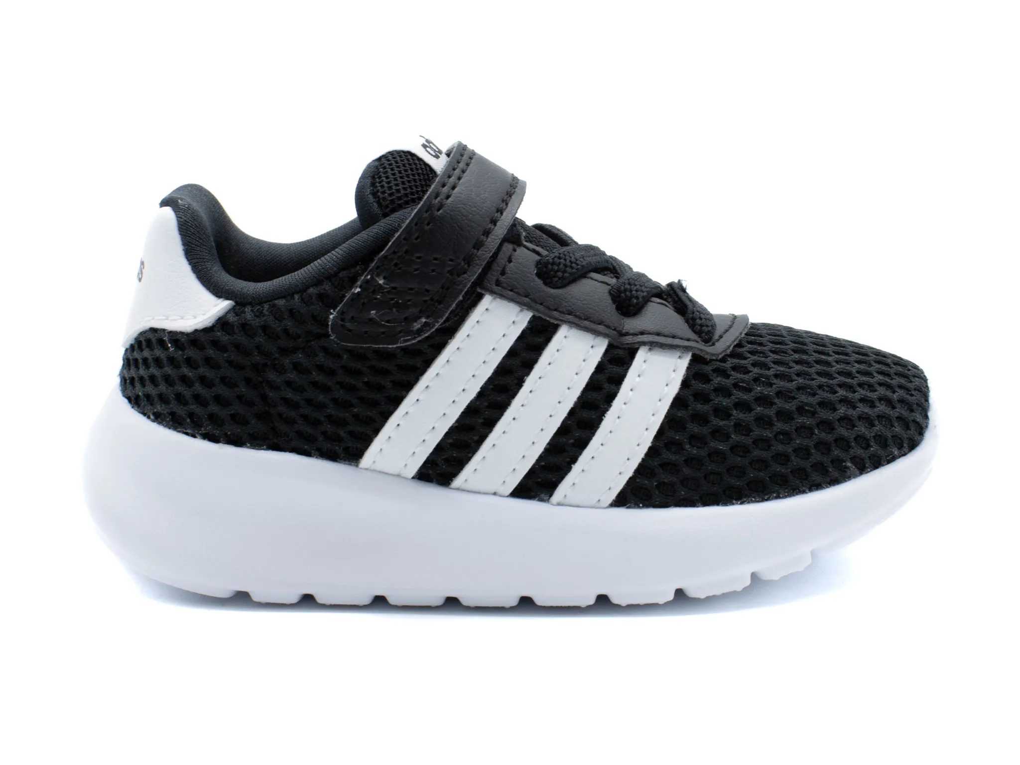 Athletic|ADIDAS Lite Racer 3.0 Infant Trainer BKWHT