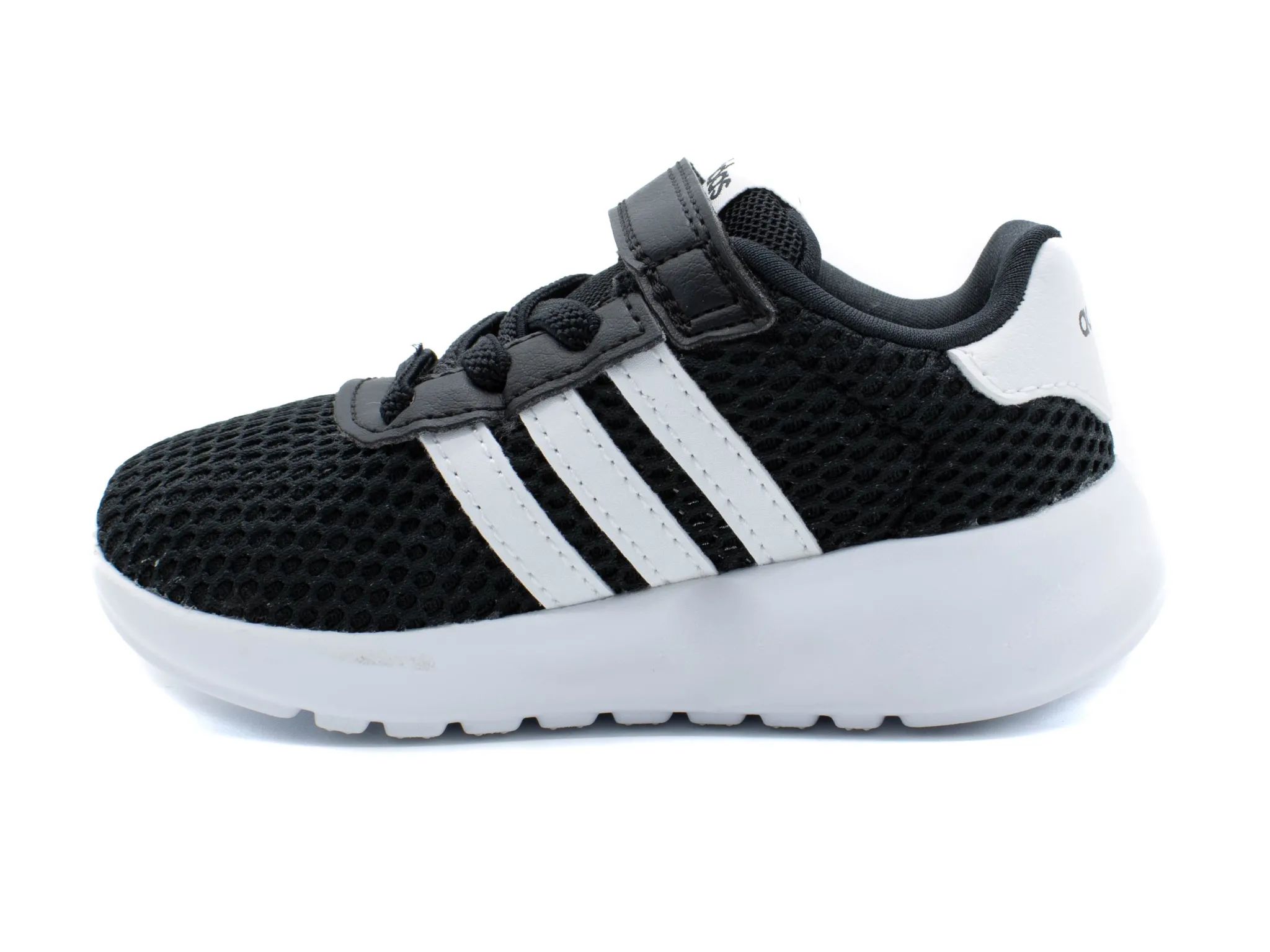 Athletic|ADIDAS Lite Racer 3.0 Infant Trainer BKWHT