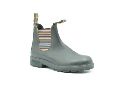 Casual|BLUNDSTONE 1409 Original Stout Brown Striped Elastic BRN