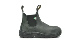 Safety|BLUNDSTONE SAFETY 181 Waxy Rustic BLACK