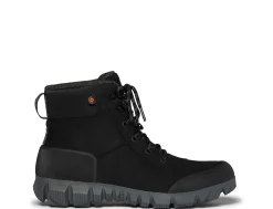 Winter Boots|Winter Boots|BOGS ARCATA LEATHER MID BLACK