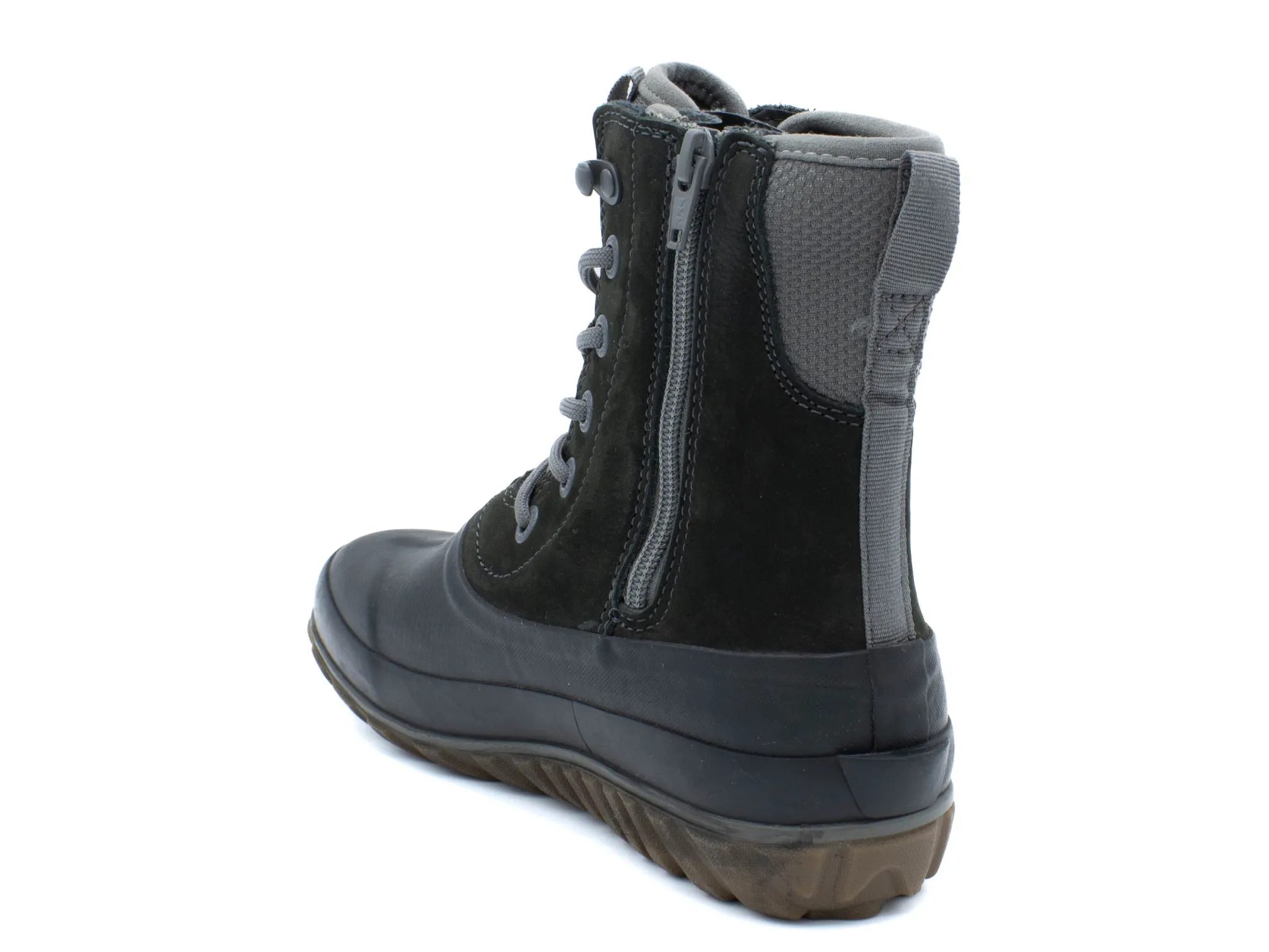Rainwear|BOGS CASUAL TALL LEATHER DKGRY
