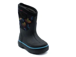 Winter Boots|BOGS CLASSIC II WILD RAINBOWS BLACK