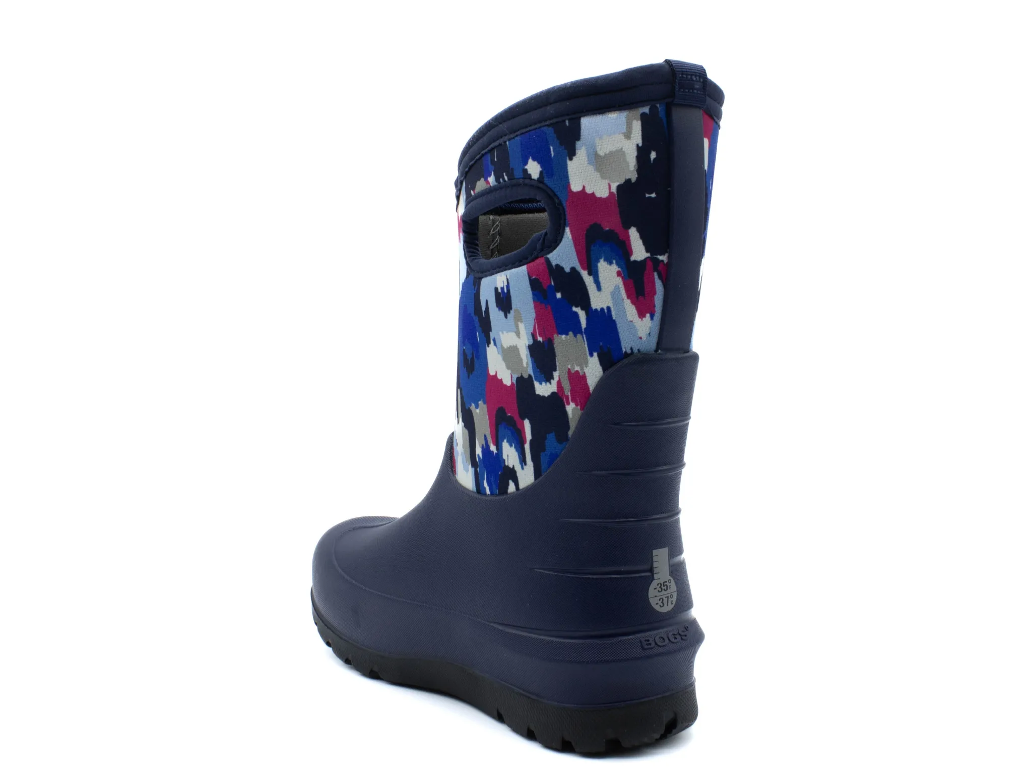 Winter Boots|BOGS NEO-CLASSIC IKAT NAVY