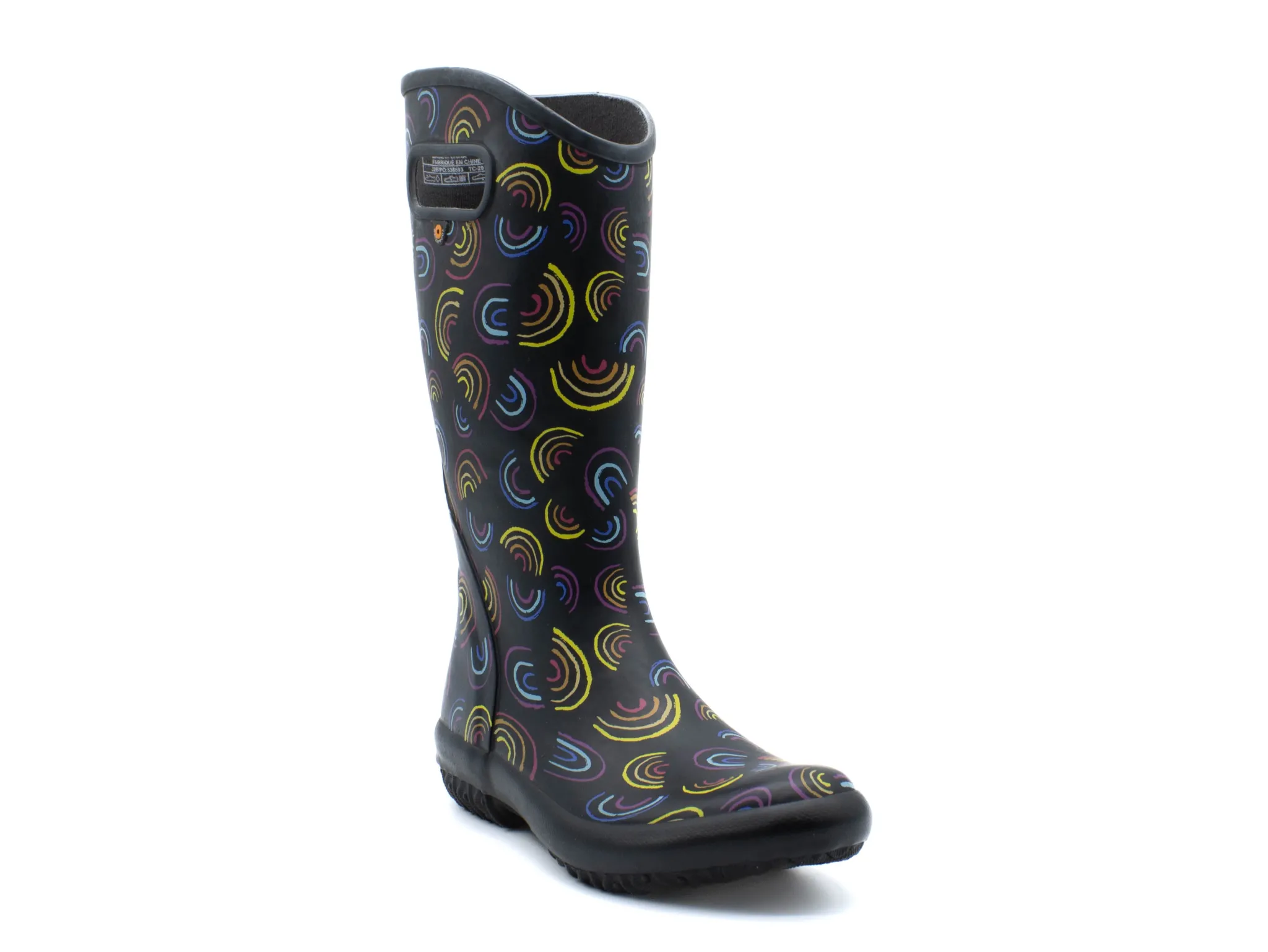 Rainwear|BOGS RAINBOOTS WILD RAINBOW BKMLT