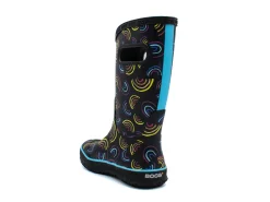 Rainwear|BOGS RAINBOOT WILD RAINBOWS BLACK