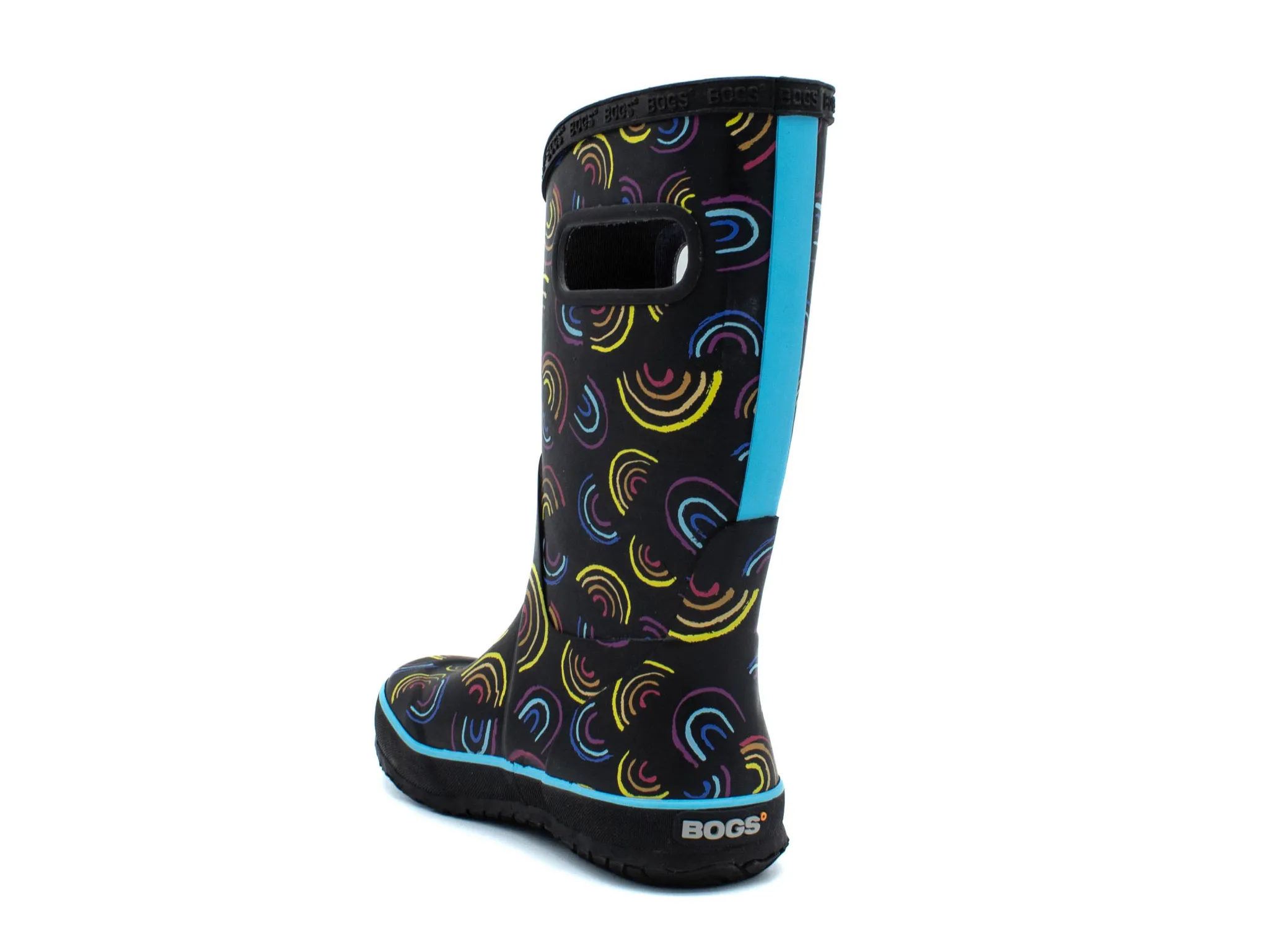 Rainwear|BOGS RAINBOOT WILD RAINBOWS BLACK