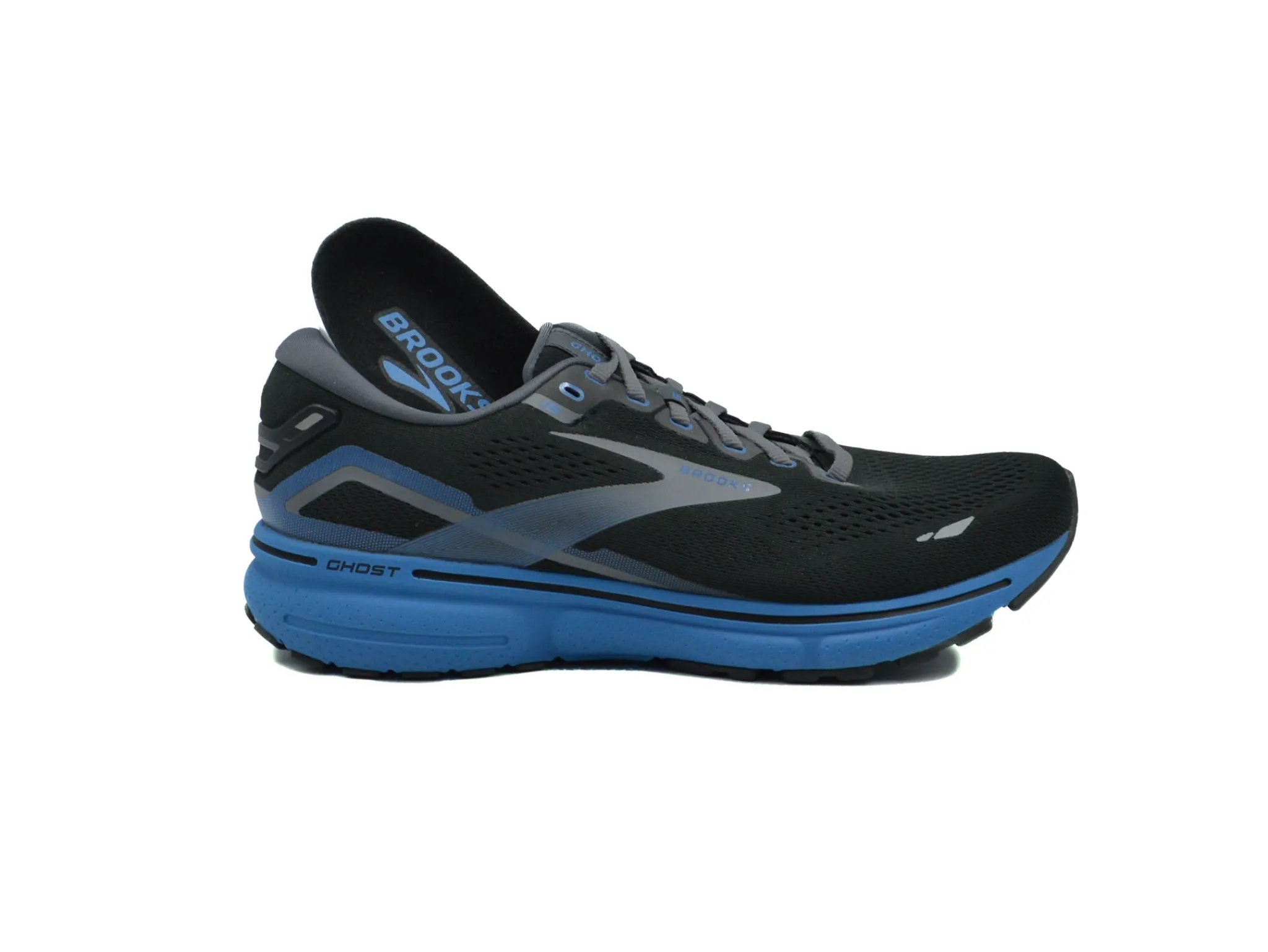 Athletic|BROOKS Ghost Men's road-running shoes BLKBL