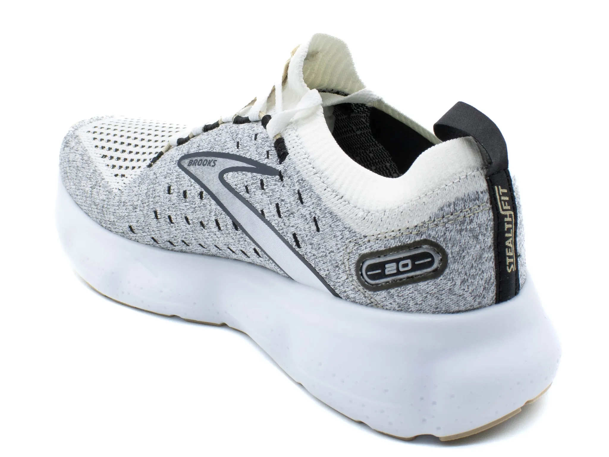 Athletic|BROOKS Glycerin StealthFit 0 WHITE