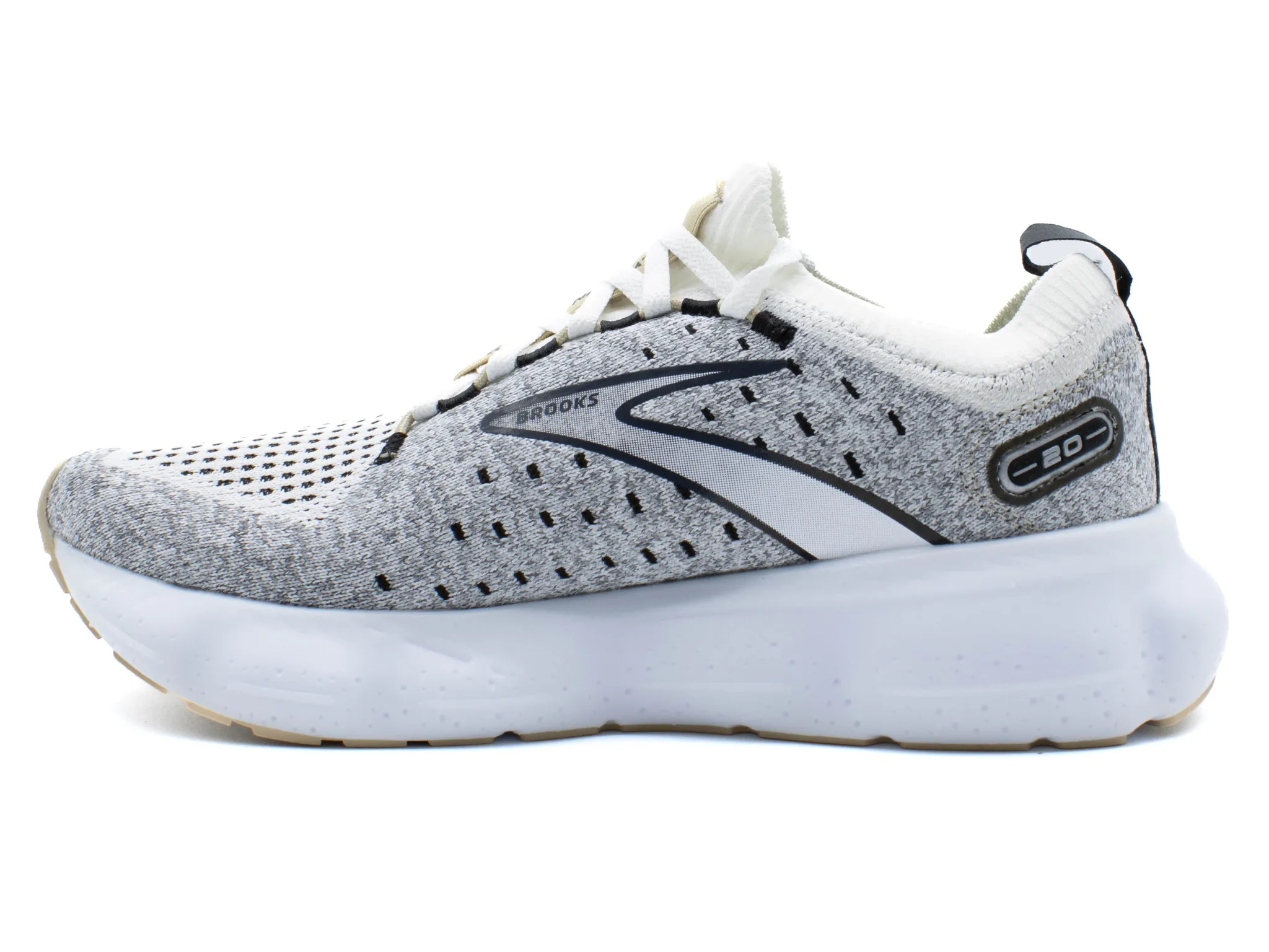 Athletic|BROOKS Glycerin StealthFit 0 WHITE
