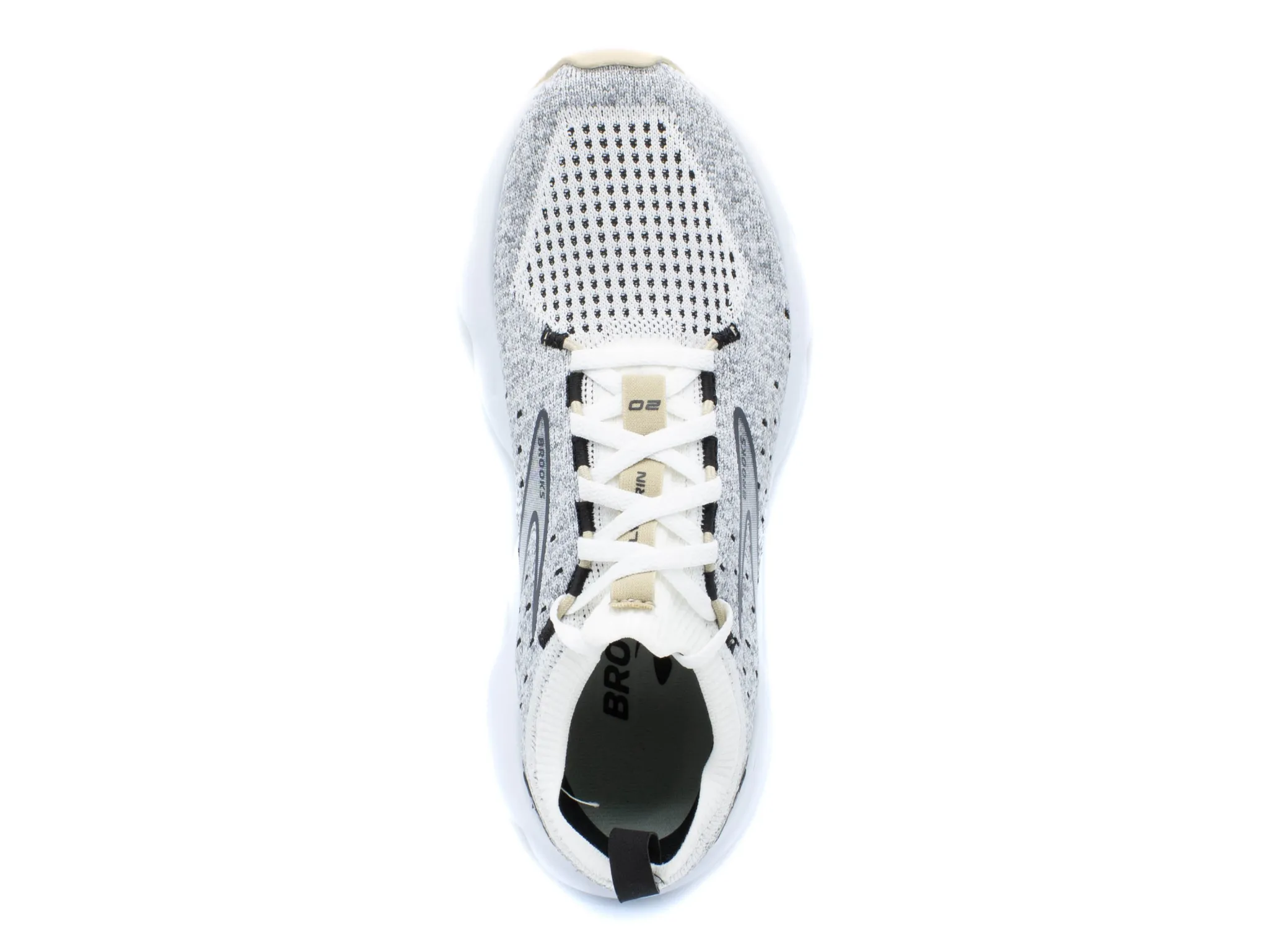 Athletic|BROOKS Glycerin StealthFit 0 WHITE