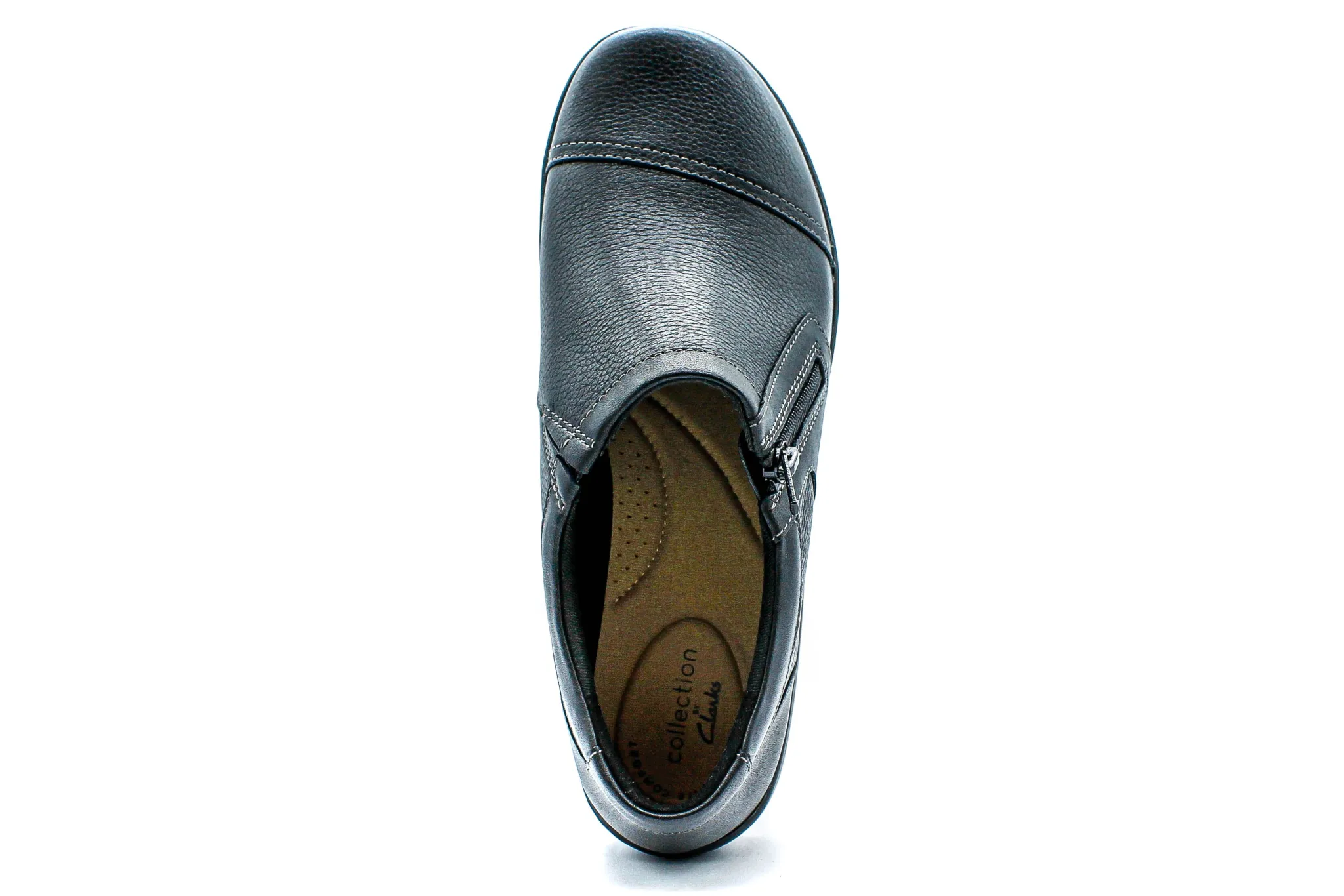 Casual|CLARKS Cora Giny Slip-On BLACK