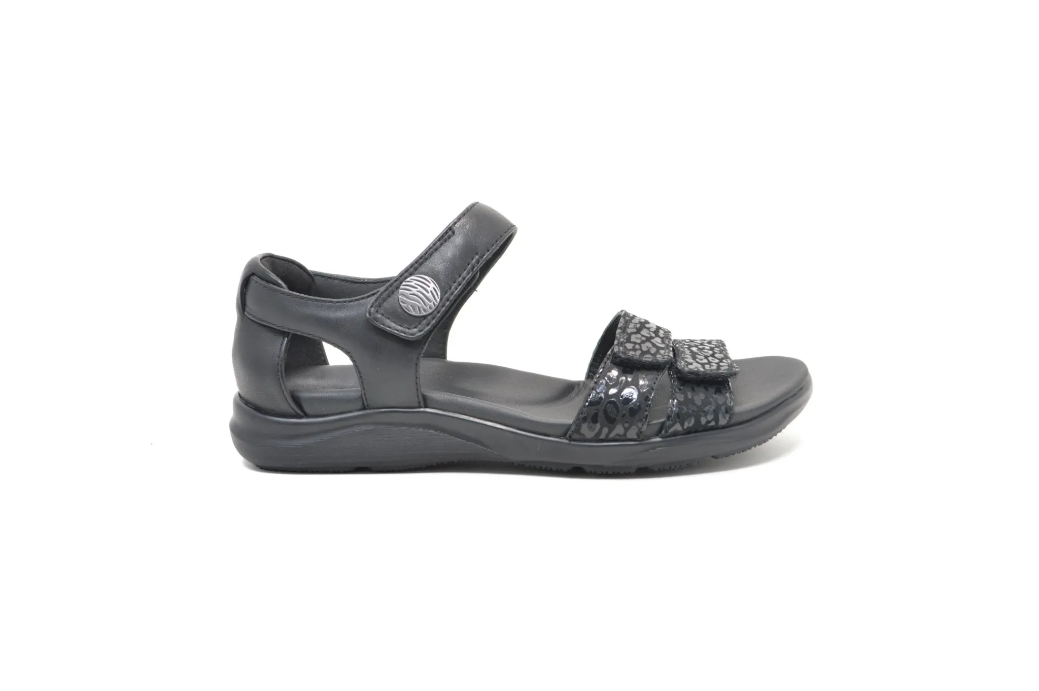 Casual|CLARKS Kylyn Strap BLACK