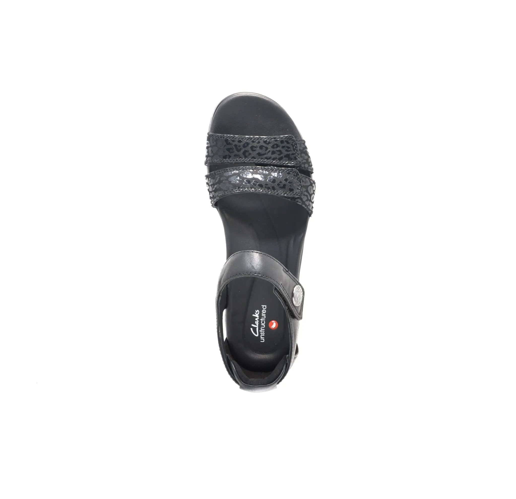Casual|CLARKS Kylyn Strap BLACK