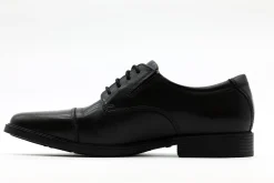 Dress|Dress|CLARKS Men's Tilden Cap BLACK