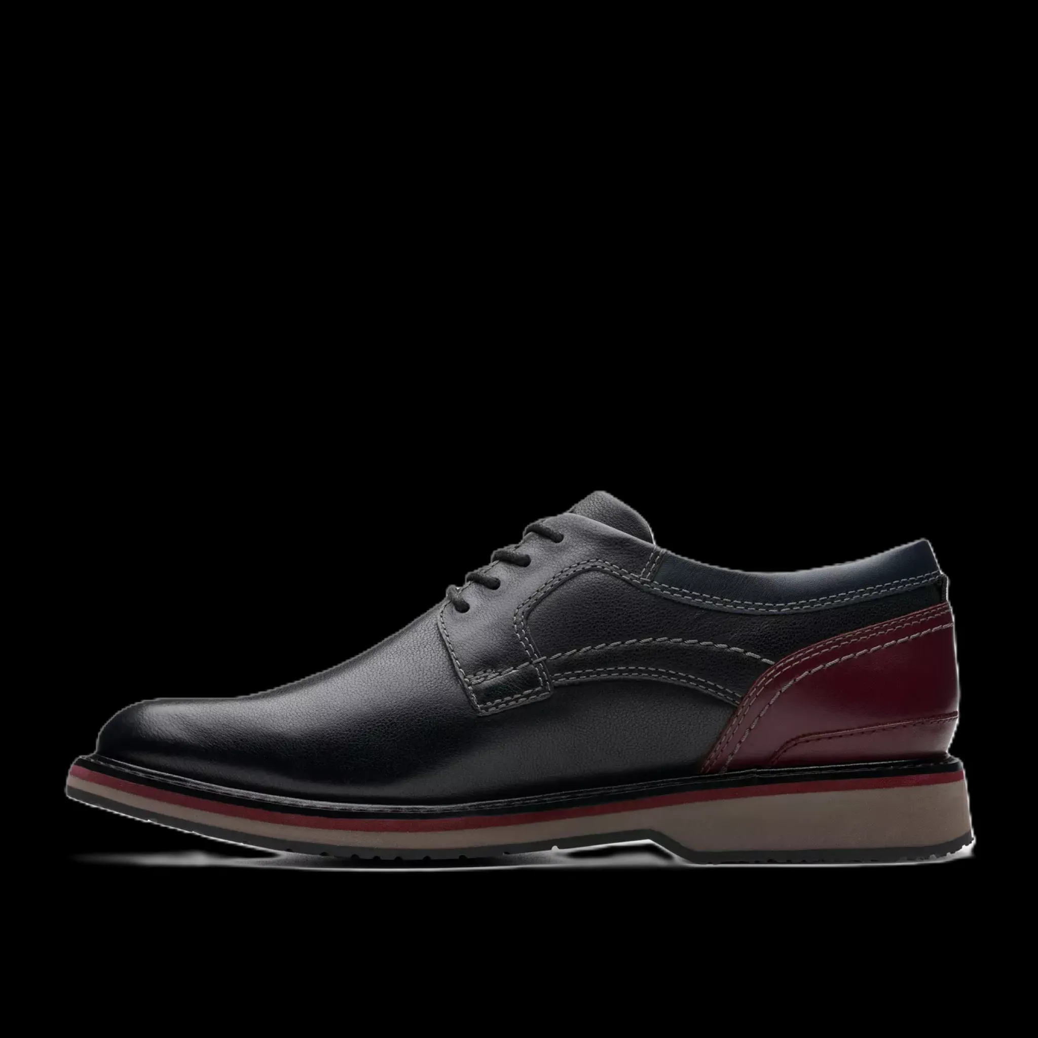 Casual|CLARKS Monahan Plain BLACK