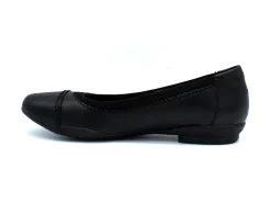 Dress|Dress Casual|CLARKS Sara Bay Flat BLACK