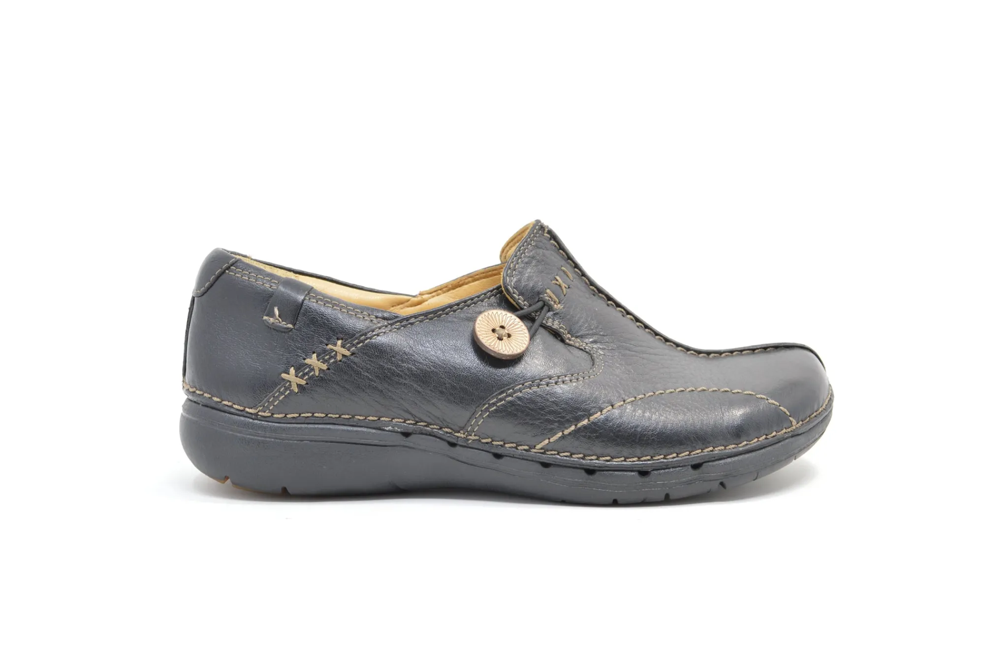 Casual|CLARKS Unloop BLK