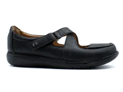 Casual|CLARKS Un Loop Strap BLACK