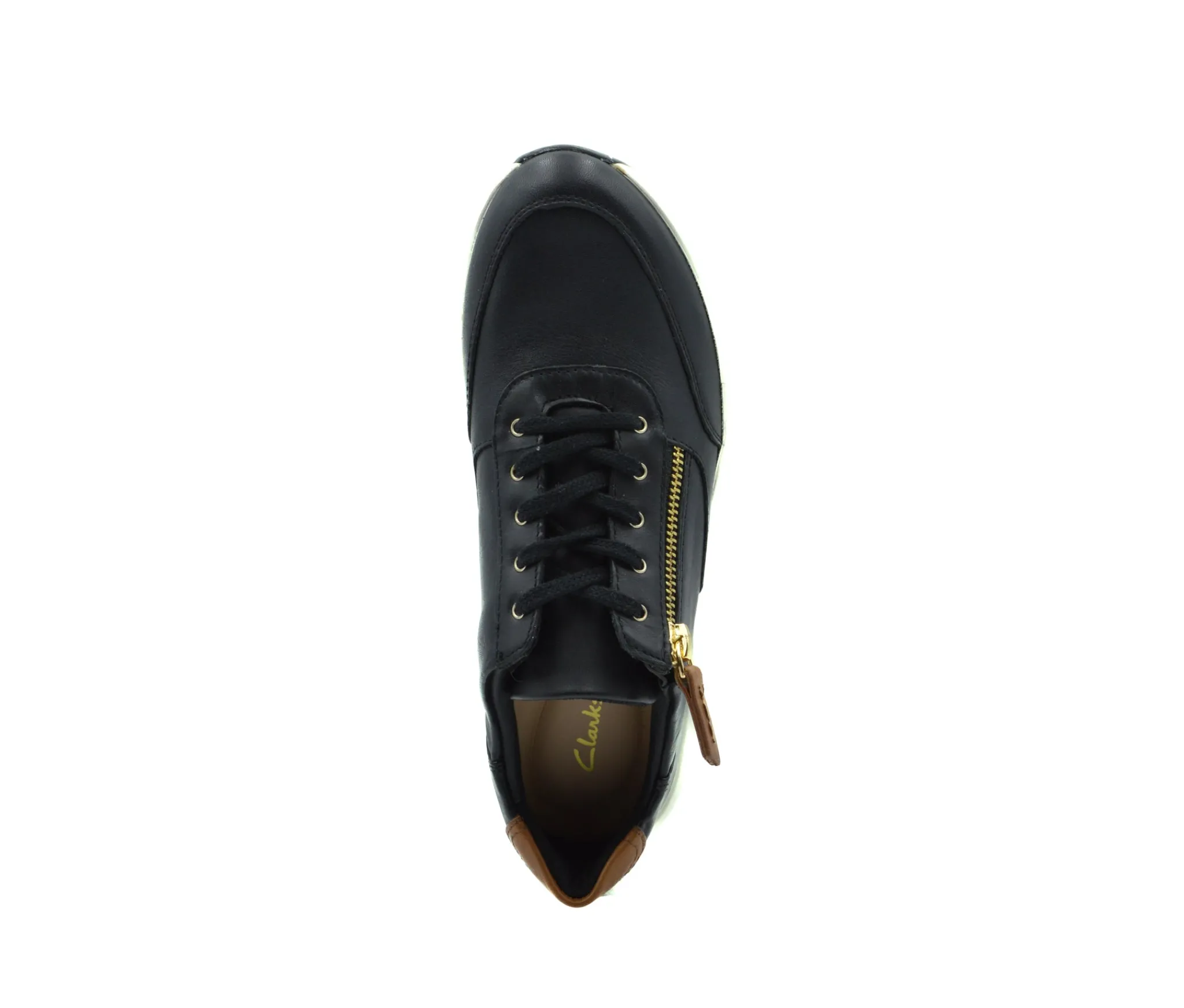 Casual|CLARKS Un Rio Zip BLACK