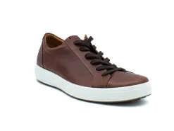 Casual|ECCO MEN'S SOFT 7 SNEAKER COGNAC