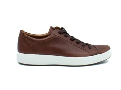 Casual|ECCO MEN'S SOFT 7 SNEAKER COGNAC