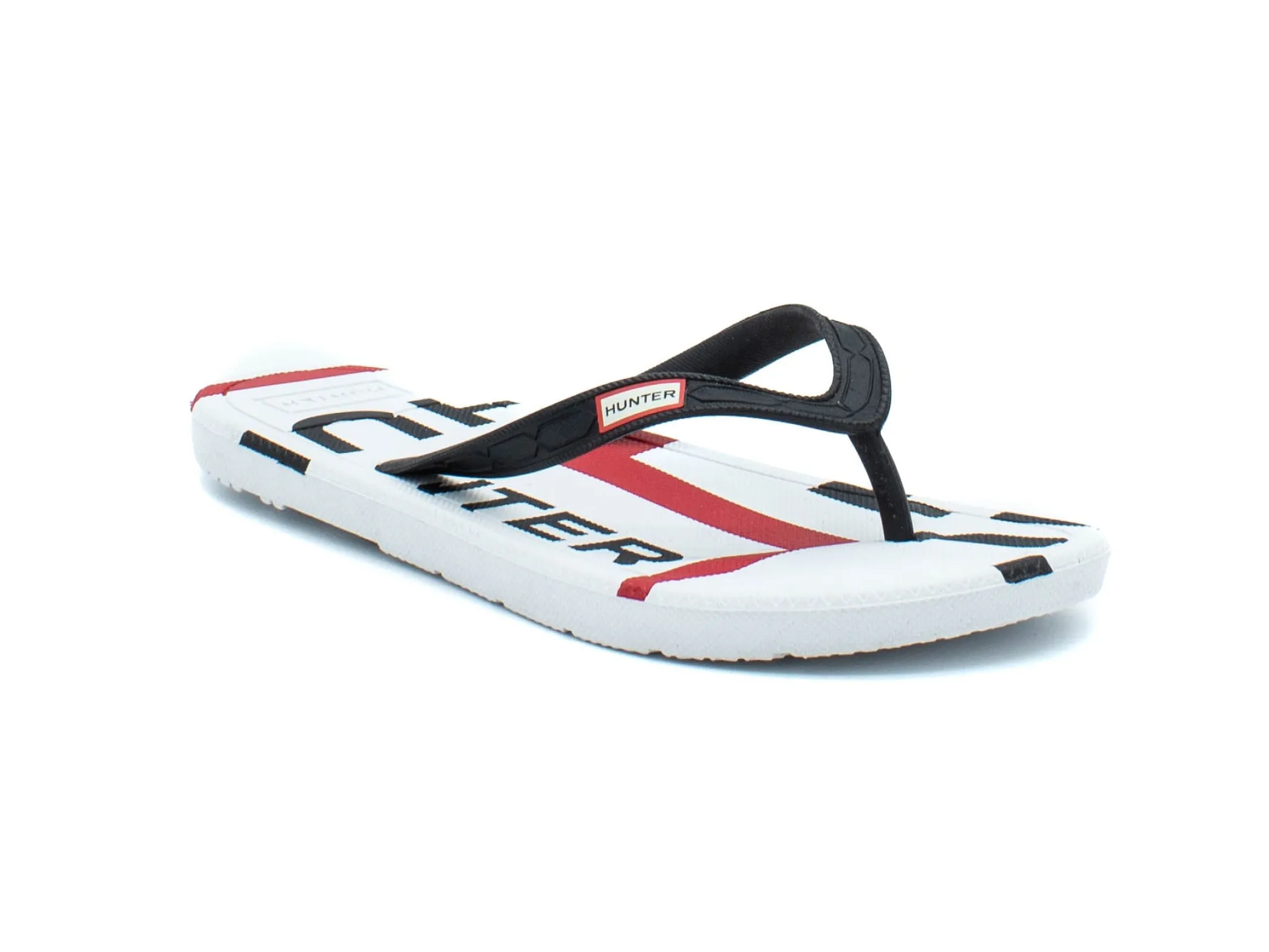 Casual|HUNTER Exploded Logo Flip Flop BLACK