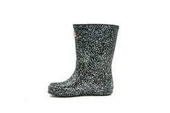 Winter Boots|HUNTER First Classic Giant Glitter BLACK