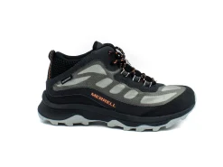 Hikers|MERRELL MOAB SPEED MID WATERPROOF BLACK