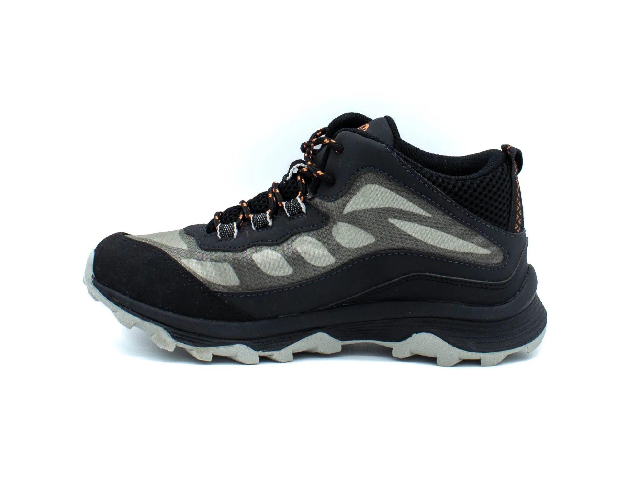 Hikers|MERRELL MOAB SPEED MID WATERPROOF BLACK