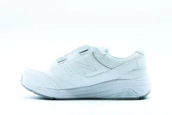Athletic|NEW BALANCE Hook and Loop Leather v WHITE