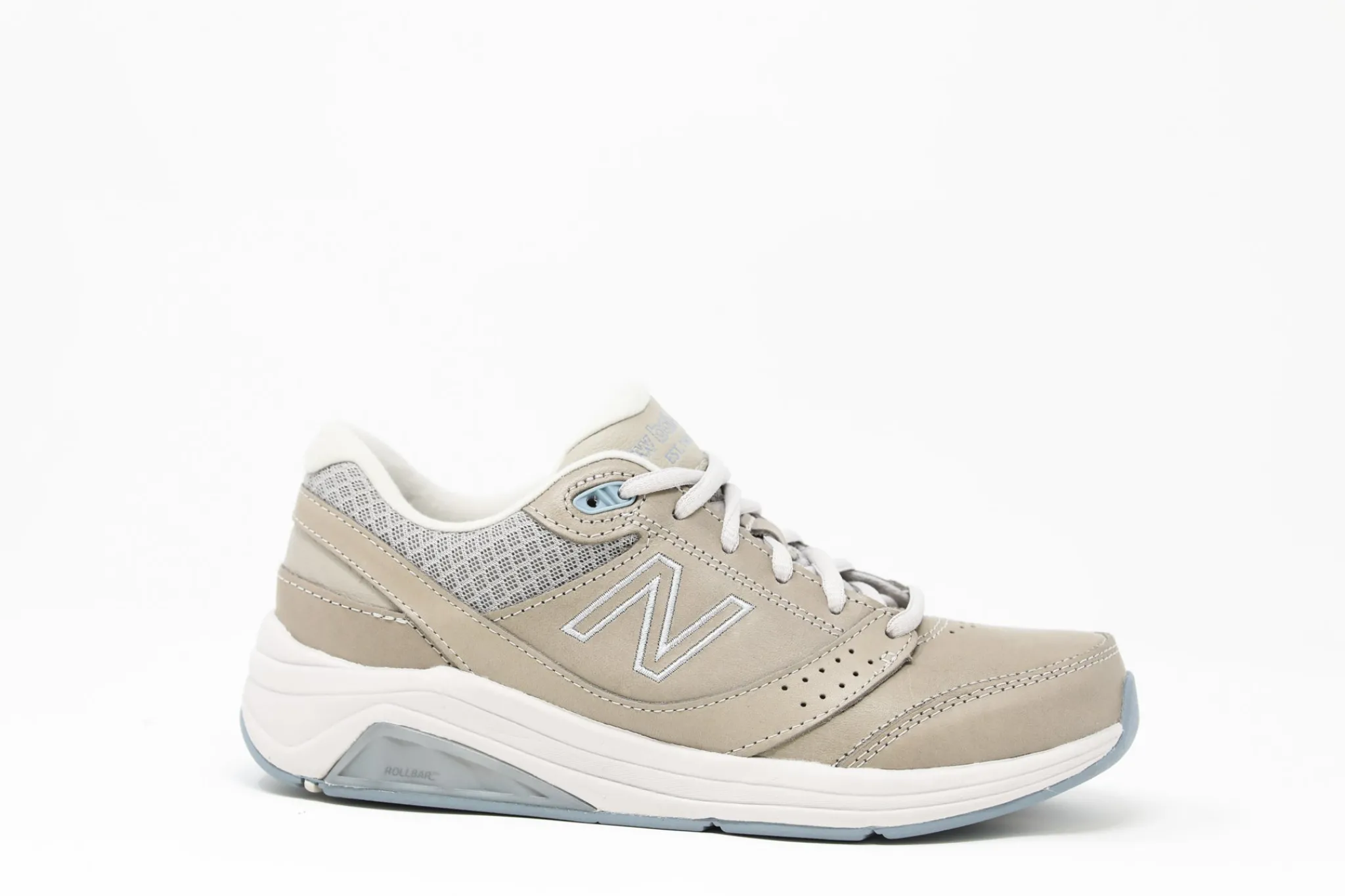Athletic|NEW BALANCE Leather v GREY