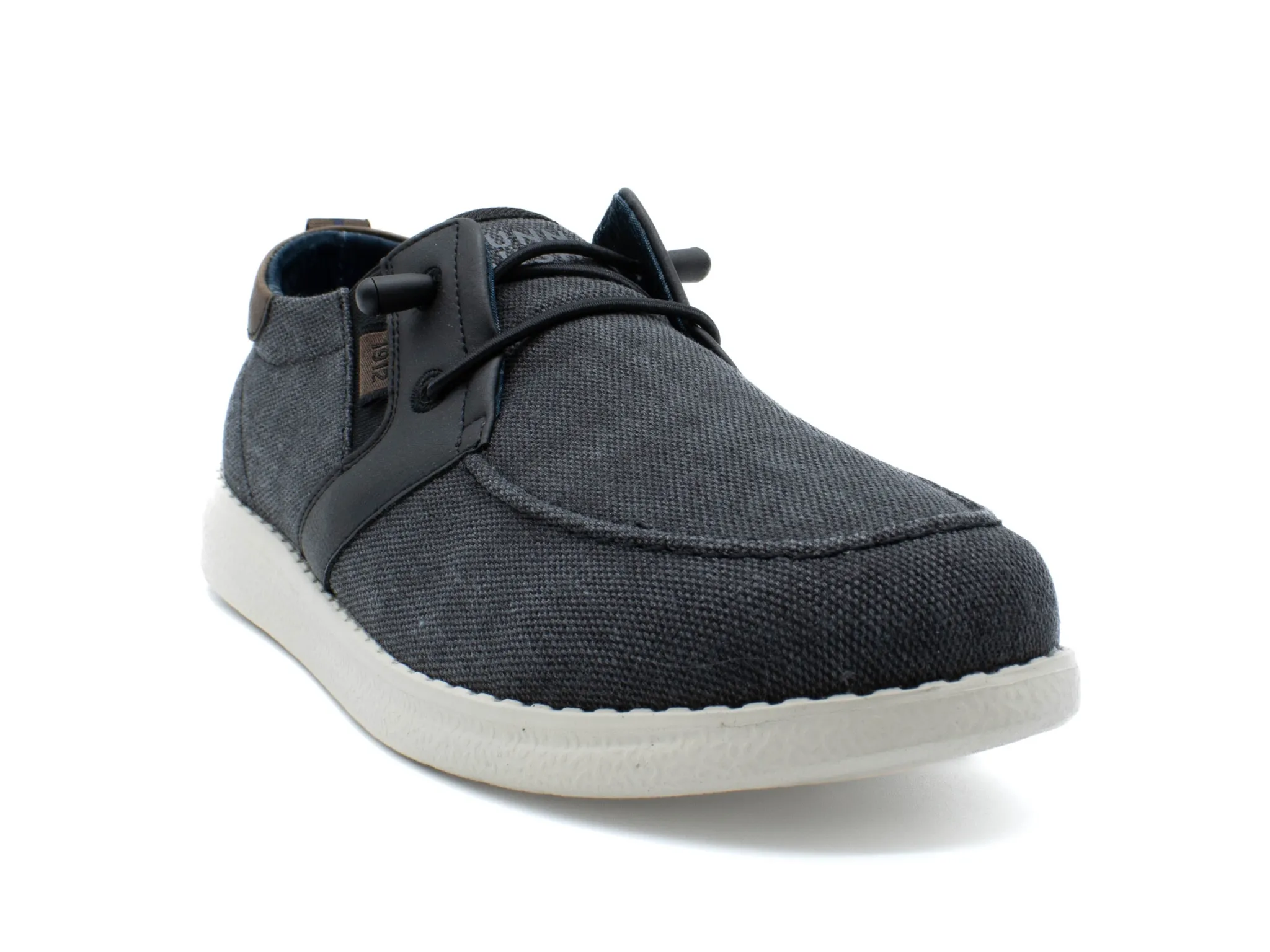 Casual|NUNN BUSH BREWSKI MOC TOE SLIP ON BLACK