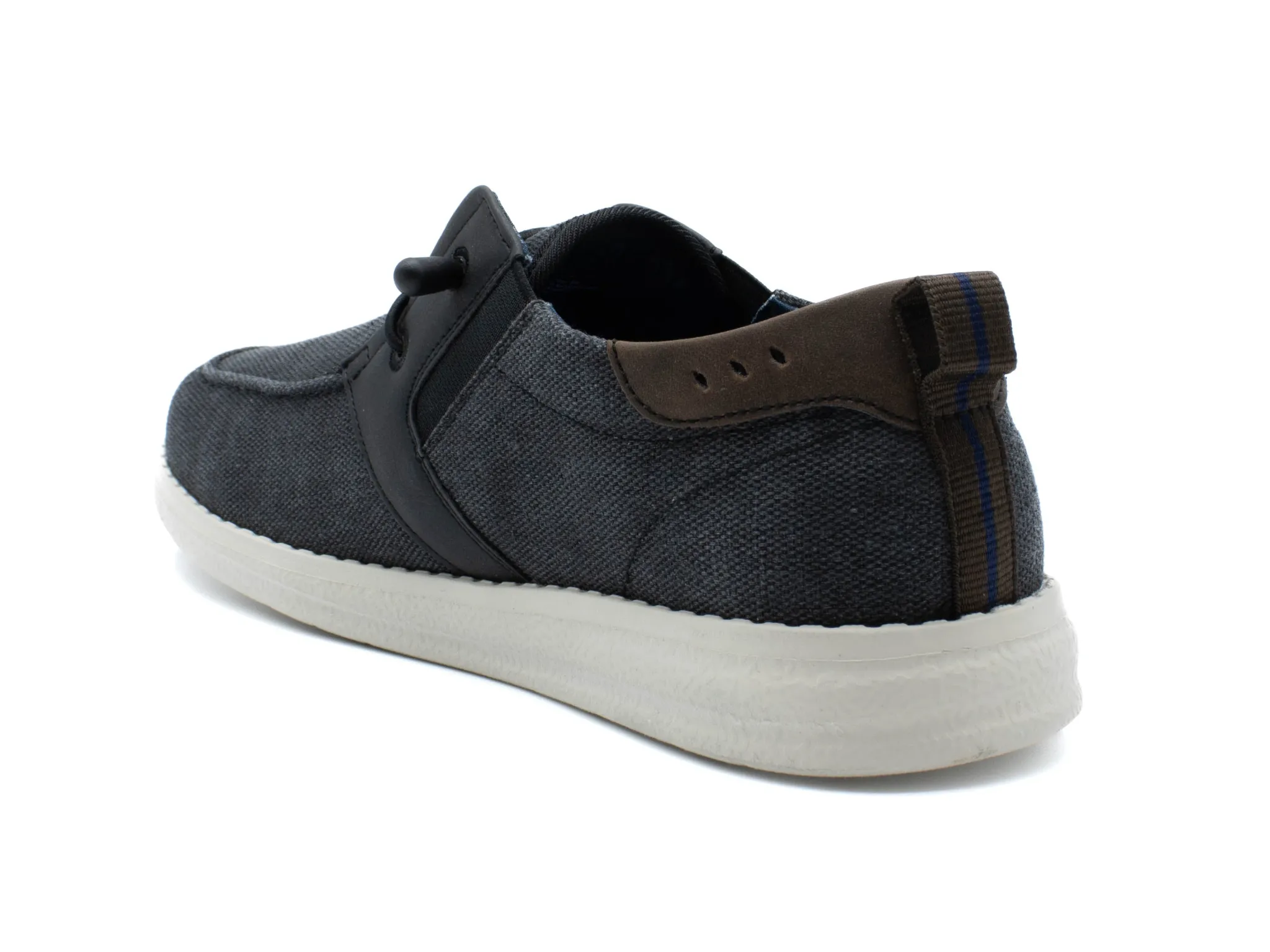 Casual|NUNN BUSH BREWSKI MOC TOE SLIP ON BLACK