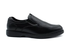 Non Slip|NUNN BUSH Wade Work Moc Toe Slip On BLACK