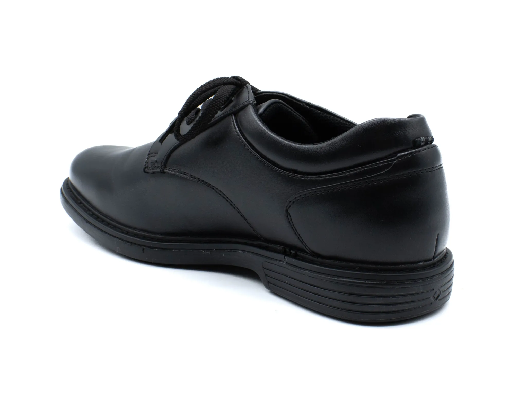 Non Slip|NUNN BUSH Wade Work Plain Toe Oxford BLACK