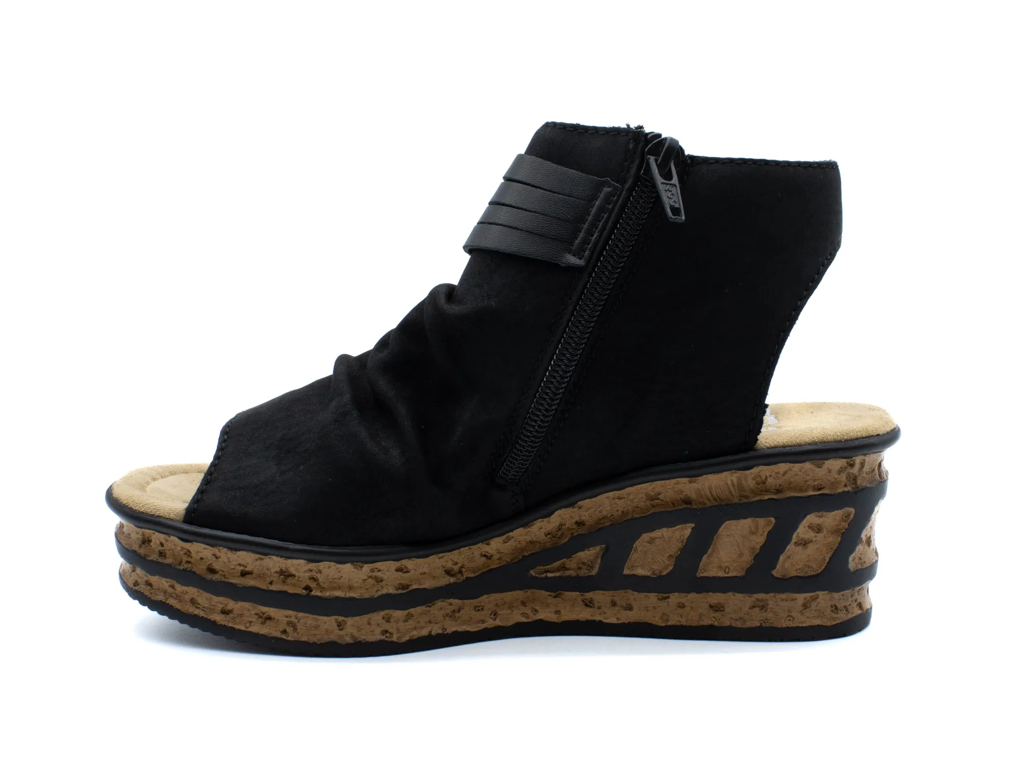 Casual|RIEKER 68191 BLACK