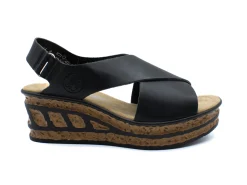 Casual|RIEKER 68189-00 BLACK