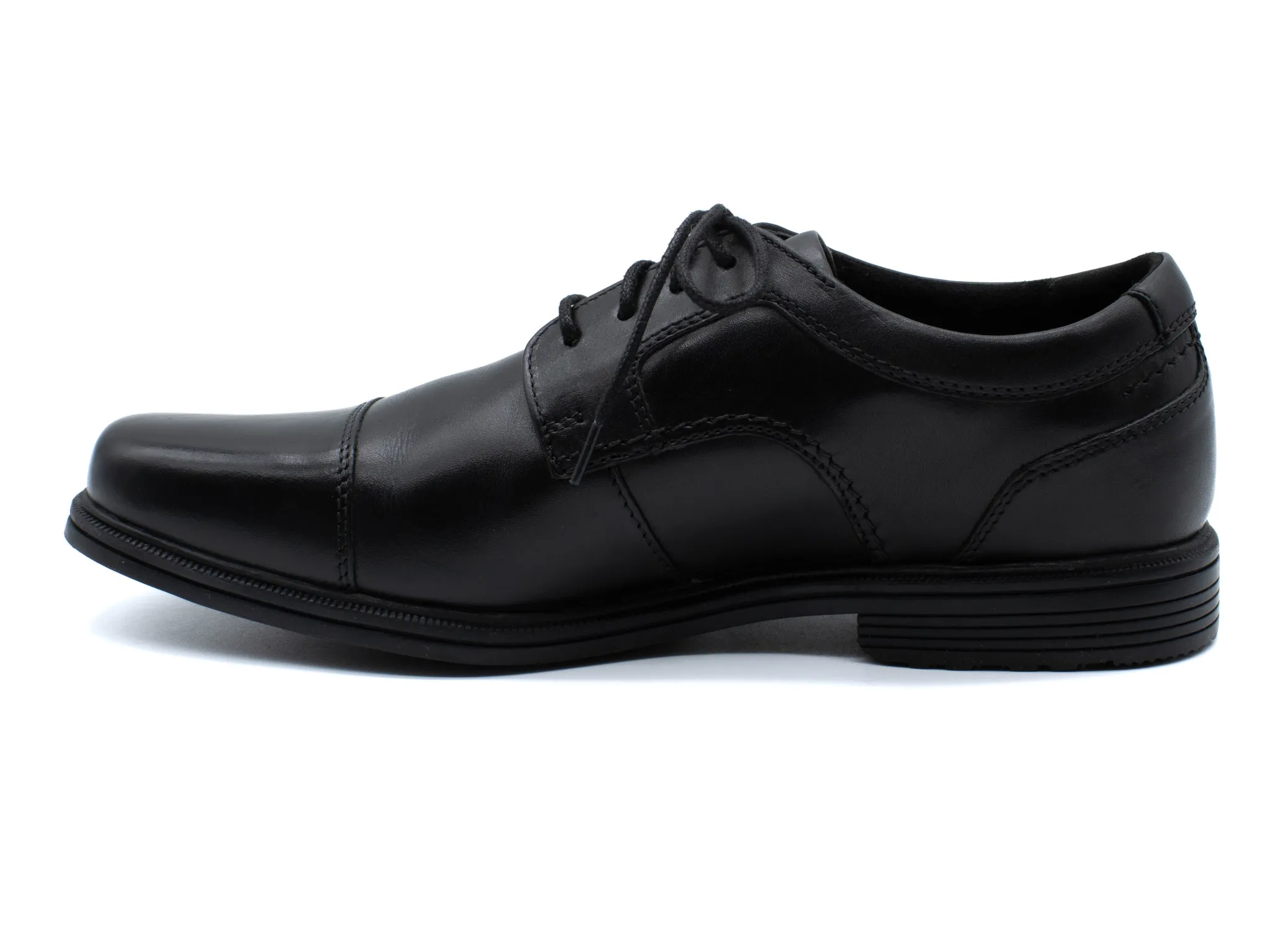Dress|Dress|ROCKPORT TAYLOR WATERPROOF CAP TOE OXFORD BLACK