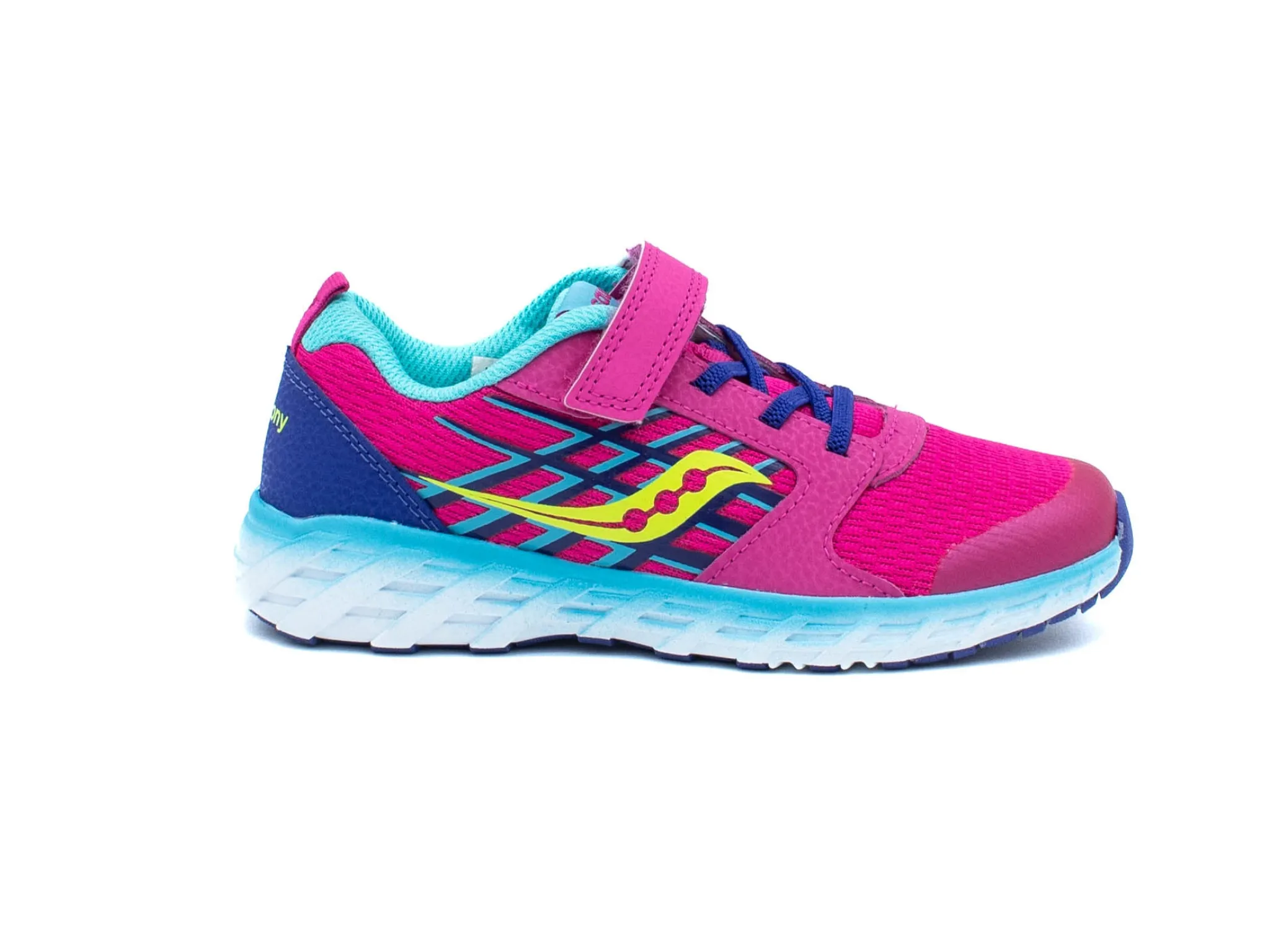 Athletic|SAUCONY BIG KID'S WIND .0 A/C SNEAKER PKBLU