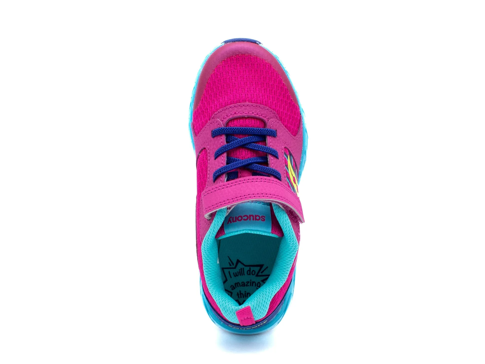 Athletic|SAUCONY BIG KID'S WIND .0 A/C SNEAKER PKBLU