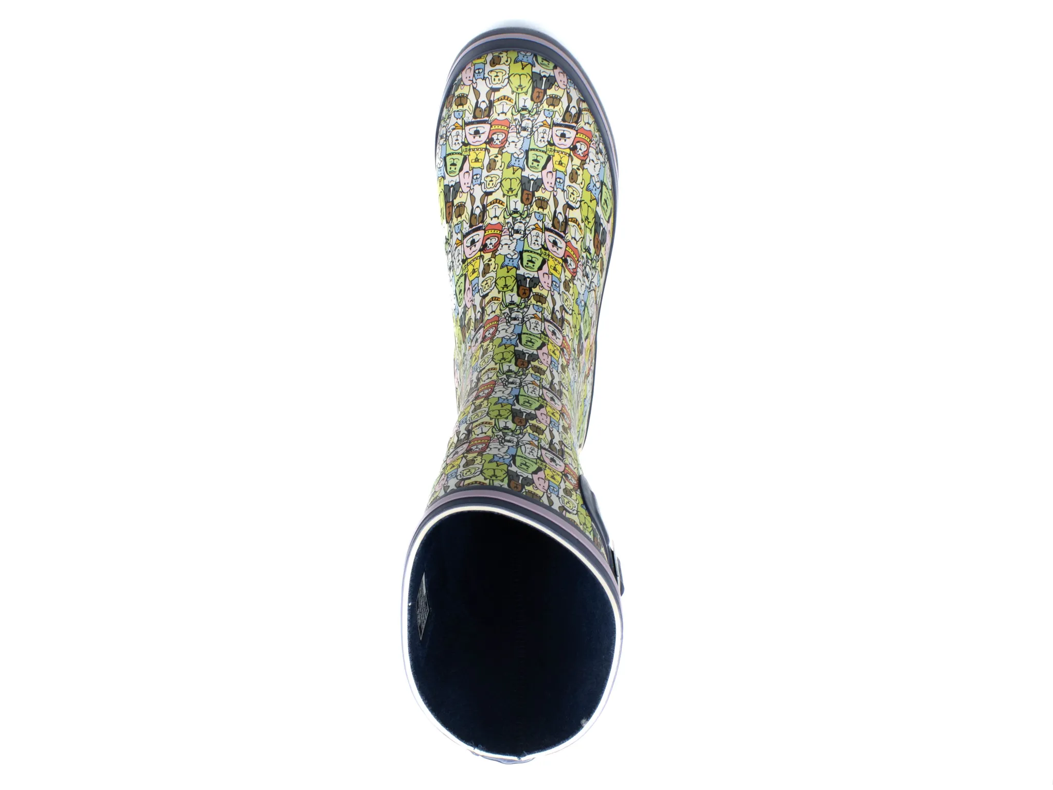 Rainwear|SKECHERS BOBS Rain Check All Over Rover Rain Boot NAVY
